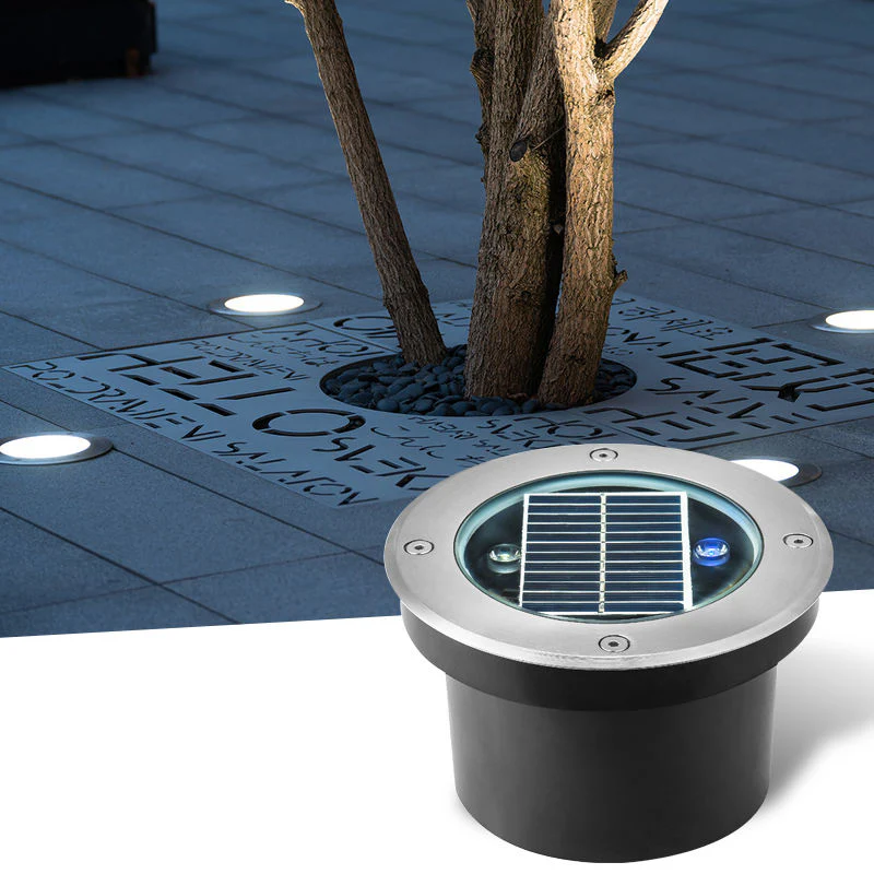 Faretto Led ad Energia Solare da incasso Spot Luce fredda - Image 5